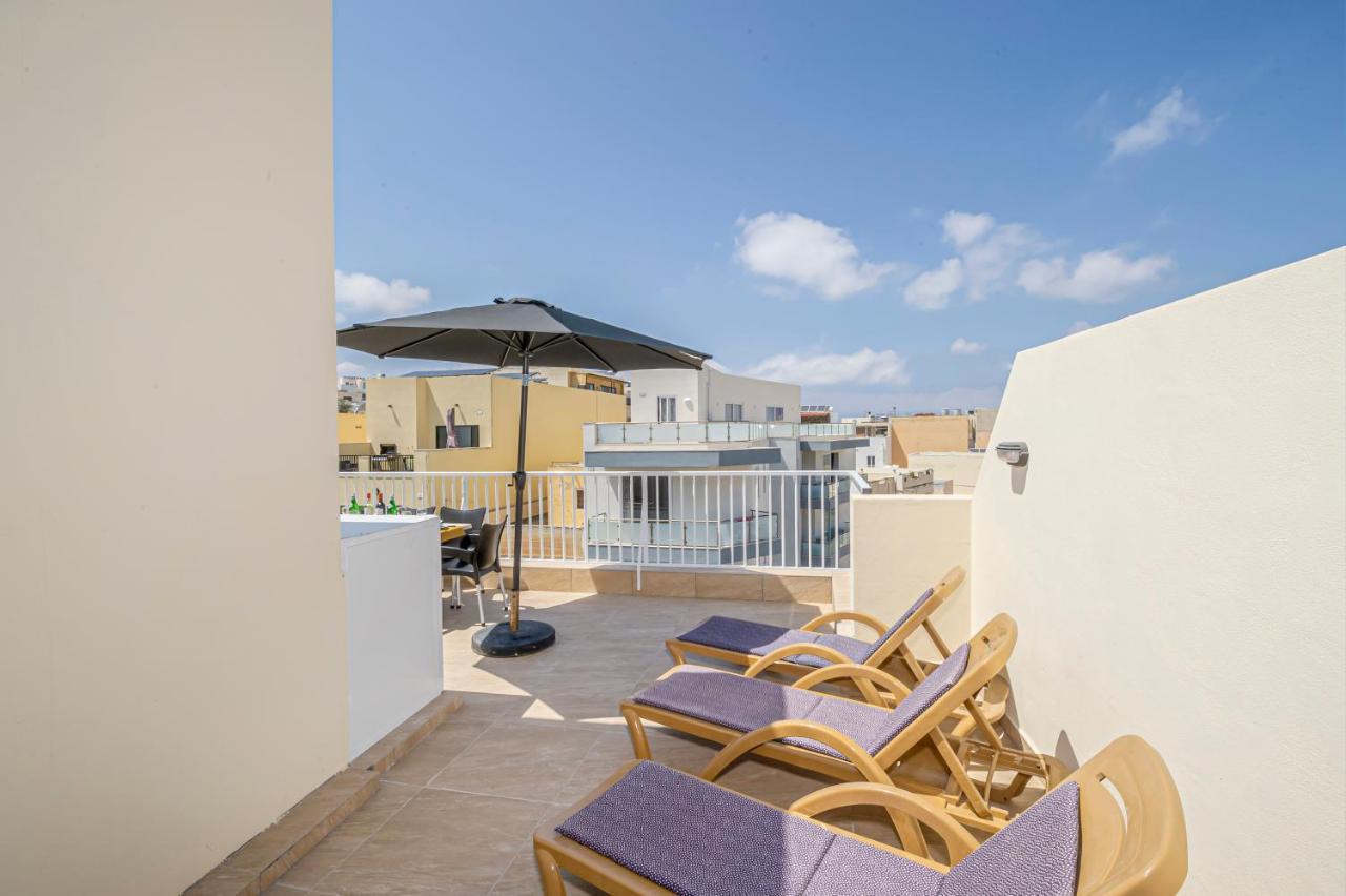 Summer Breeze Penthouse With Private Hot Tub & Terrace With Panoramic Views, By Getawaysmalta Меллиеха Экстерьер фото