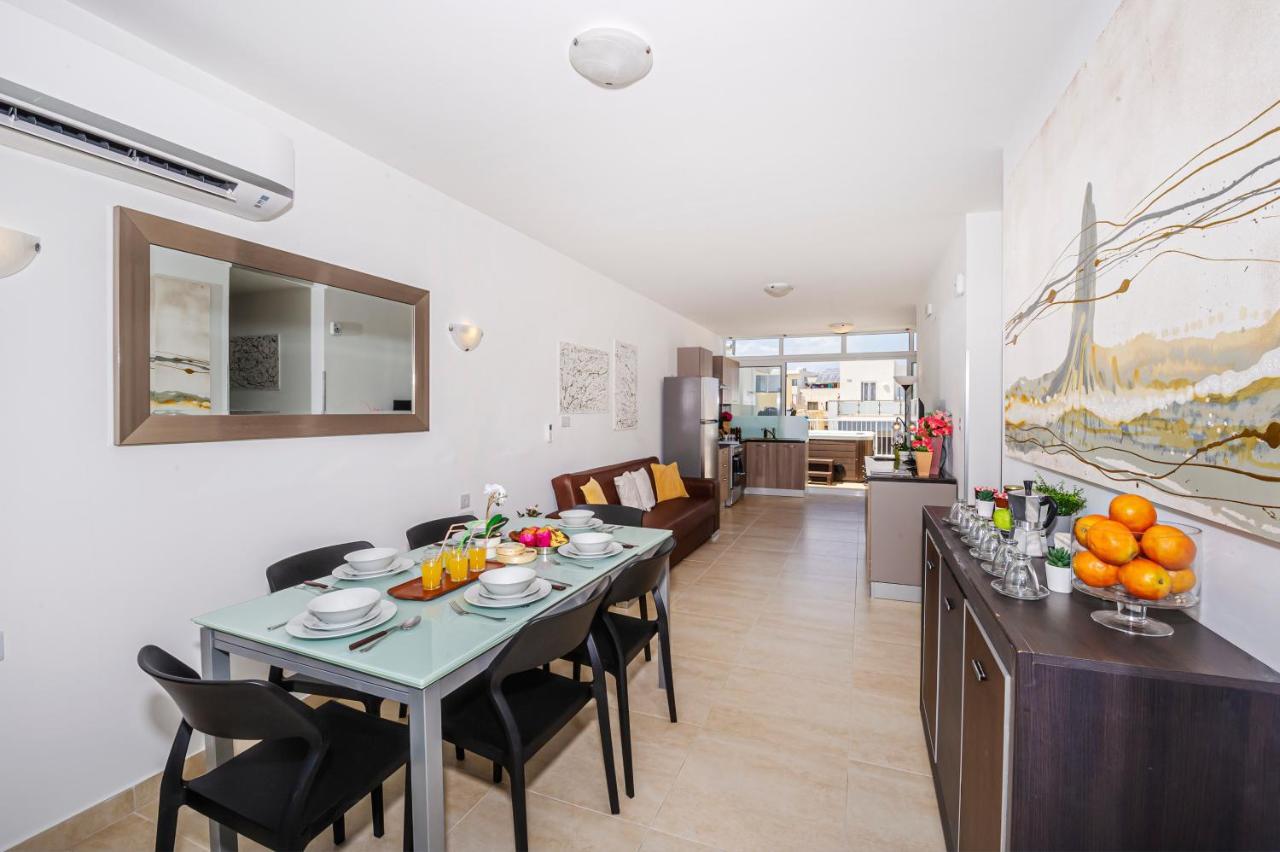 Summer Breeze Penthouse With Private Hot Tub & Terrace With Panoramic Views, By Getawaysmalta Меллиеха Экстерьер фото