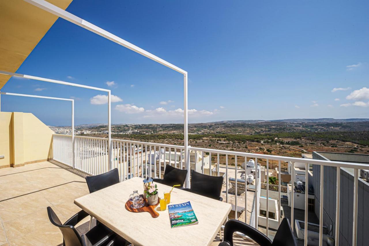 Summer Breeze Penthouse With Private Hot Tub & Terrace With Panoramic Views, By Getawaysmalta Меллиеха Экстерьер фото